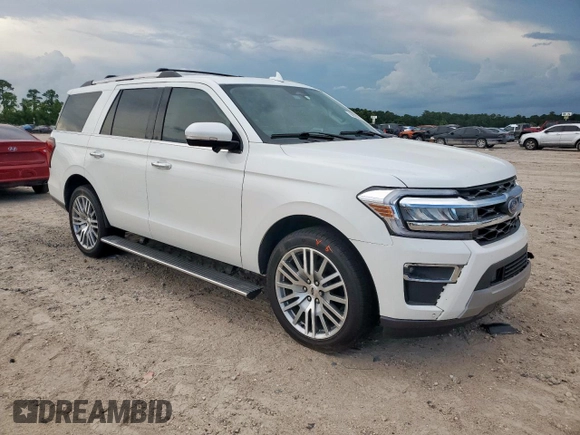 2023 Ford Expedition Limited with VIN 1FMJU1K87PEA18019, listed as a Copart auction lot 62093945 with 20,017 mi miles and Salvage title. Bid and sale history available at DreamBid. Image 4.