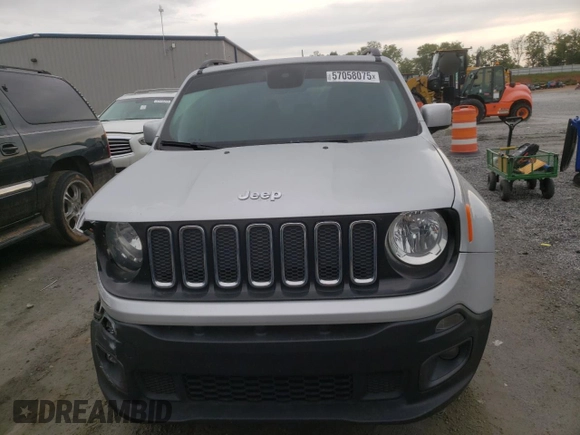 2018 Jeep Renegade Latitude с VIN ZACCJBBBXJPH00351, выставлен на аукционе Copart как лот 57058075 с пробегом 106 397 миль миль и Списание • Salvage title. История ставок и продаж доступна на DreamBid. Изображение 5.