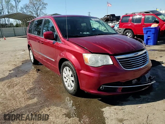 2014 Chrysler Town & Country Touring with VIN 2C4RC1BG3ER446557, listed as a Copart auction lot 50443995 with 188,312 mi miles and Salvage Title. Bid and sale history available at carsss.com. Image 14.