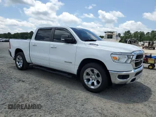 2020 Ram 1500 Big Horn with VIN 1C6RREFG6LN289012, listed as a Copart auction lot 61009815 with 129,977 mi miles and Salvage title. Bid and sale history available at DreamBid. Image 4.