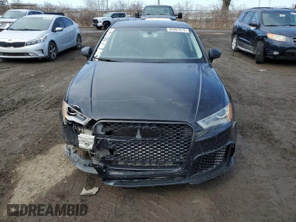 2016 Audi A3 2.0T Premium Plus with VIN WAUE8GFFXG1115550, listed as a Copart auction lot 49481015 with 0 mi miles and Salvage Title. Bid and sale history available at carsss.com. Image 5.