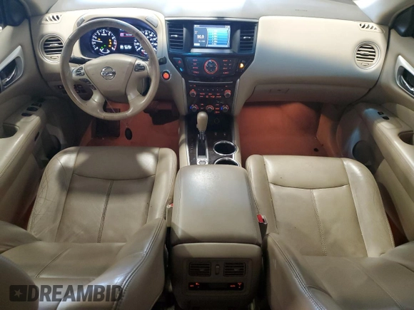 2013 Nissan Pathfinder Platinum with VIN 5N1AR2MM5DC637162, listed as a Copart auction lot 62427595 with 167,130 mi miles and Salvage title. Bid and sale history available at DreamBid. Image 8.
