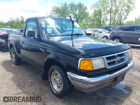 1997 Ford Ranger XLT with VIN 1FTCR10A8VPA95536, listed as a IAAI auction lot 42264818 with 163,491 mi miles and . Bid and sale history available at DreamBid. Image 1.