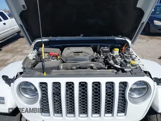 2021 Jeep Wrangler Unlimited Sahara with VIN 1C4JJXP62MW724232, listed as a IAAI auction lot 41716545 with 24,631 mi miles and . Bid and sale history available at DreamBid. Image 10.