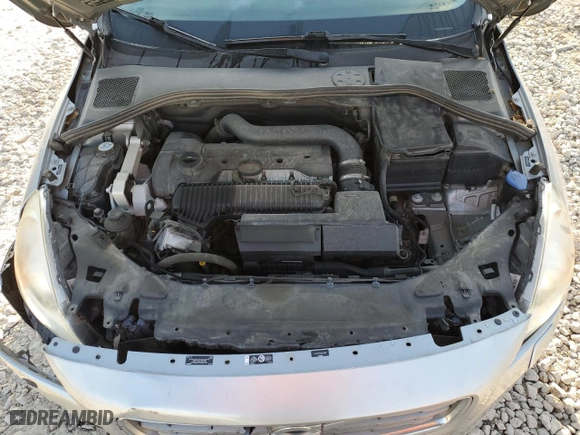 2013 Volvo S60 T5 with VIN YV1612FH3D2222908, listed as a Copart auction lot 52054055 with 49,011 mi miles and Salvage Title. Bid and sale history available at carsss.com. Image 13.