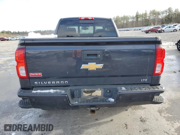 2016 Chevrolet Silverado 1500 LTZ with VIN 1GCVKSEC1GZ356252, listed as a Copart auction lot 83415174 with 118,089 mi miles and Salvage Title. Bid and sale history available at carsss.com. Image 6.