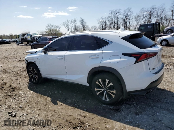 2018 Lexus NX 300 z VIN JTJBARBZ7J2174429, wystawiony jako Copart lot #50959445 z przebiegiem 99 089 mil mil oraz Szkody całkowita. Historia ofert i sprzedaży dostępna na DreamBid. Obrazek 2.