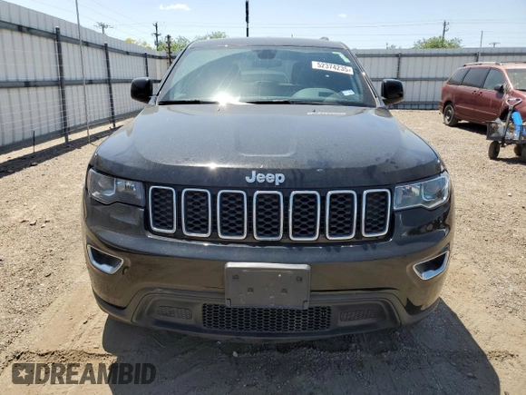 2021 Jeep Grand Cherokee Laredo E with VIN 1C4RJFAG8MC817661, listed as a Copart auction lot 52374235 with 25,305 mi miles and Salvage title. Bid and sale history available at DreamBid. Image 5.