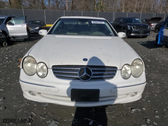 2005 Mercedes-Benz CLK-Class 3.2L with VIN WDBTJ65J95F148455, listed as a Copart auction lot 46661625 with 172,524 mi miles and Salvage Title. Bid and sale history available at carsss.com. Image 5.