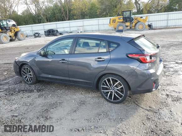 2024 Subaru Impreza Sport with VIN JF1GUAFC2R8292376, listed as a Copart auction lot 74884494 with 27,047 mi miles and Salvage Title. Bid and sale history available at carsss.com. Image 2.