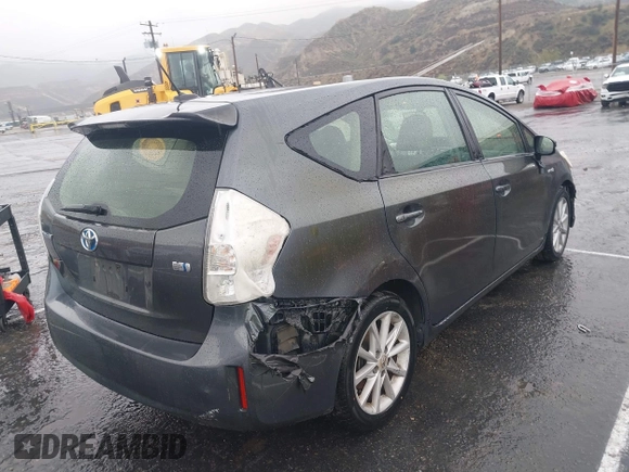 2012 Toyota Prius Two with VIN JTDZN3EU7C3143746, listed as a IAAI auction lot 41321192 with Not Provided miles and . Bid and sale history available at DreamBid. Image 4.