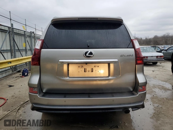 2021 Lexus GX with VIN JTJAM7BX0M5290998, listed as a Copart auction lot 48205235 with 49,974 mi miles and Salvage Title. Bid and sale history available at carsss.com. Image 6.