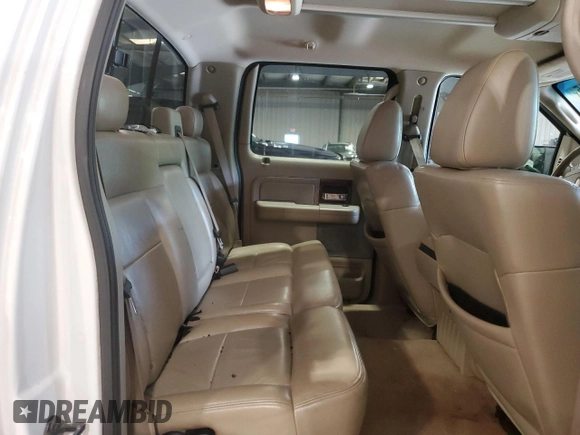 2005 Ford F-150 XLT с VIN 1FTPW12535FA41058, выставлен на аукционе Copart как лот 63579605 с пробегом 214 285 миль миль и Чистый • Clean title. История ставок и продаж доступна на DreamBid. Изображение 10.
