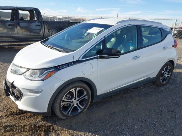 2018 Chevrolet Bolt EV Premier with VIN 1G1FX6S08J4139950, listed as a IAAI auction lot 41151990 with 137,041 mi miles. Bid and sale history available at carsss.com. Image 20.