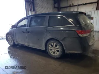2016 Honda Odyssey EX-L with VIN 5FNRL5H6XGB159396, listed as a Copart auction lot 46172725 with 138,740 mi miles and Salvage Title. Bid and sale history available at DreamBid. Image 2.