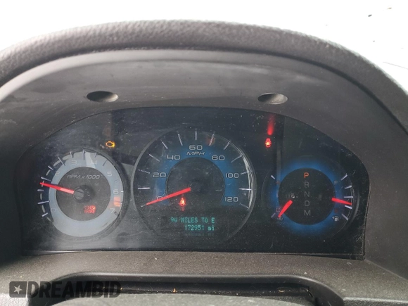 2011 Ford Fusion SPORT with VIN 3FAHP0DC4BR142413, listed as a Copart auction lot 44555335 with 172,951 mi miles and Salvage Title. Bid and sale history available at carsss.com. Image 9.