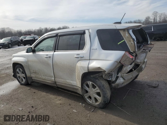 2017 GMC Terrain SLE with VIN 2GKFLSEKXH6178349, listed as a Copart auction lot 45025525 with 104,017 mi miles and Salvage Title. Bid and sale history available at DreamBid. Image 2.