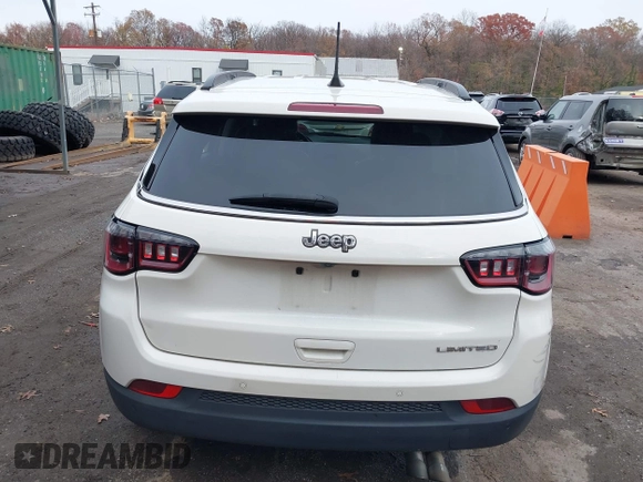 2021 Jeep Compass Limited with VIN 3C4NJCCB3MT573534, listed as a IAAI auction lot 40958890 with 74,147 mi miles. Bid and sale history available at carsss.com. Image 16.