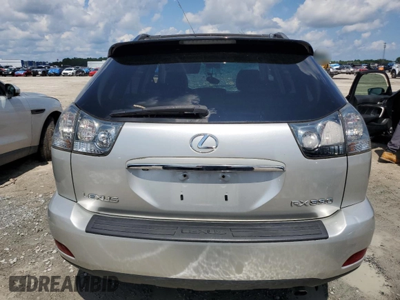 2005 Lexus RX 330 with VIN JTJGA31U350054024, listed as a Copart auction lot 72198504 with 0 mi miles and Non Repairable. Bid and sale history available at carsss.com. Image 6.