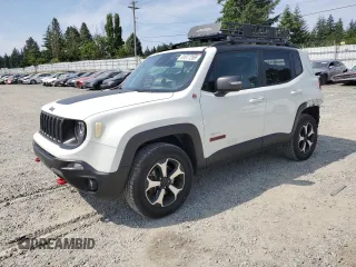 2019 Jeep Renegade Trailhawk z VIN ZACNJBC17KPK47657, wystawiony jako Copart lot #61077265 z przebiegiem 70 478 mil mil oraz Szkoda całkowita • Salvage title. Historia ofert i sprzedaży dostępna na DreamBid. Obrazek 1.
