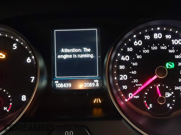 2018 Volkswagen Atlas 3.6L V6 SEL with VIN 1V2MR2CA5JC521172, listed as a IAAI auction lot 41957029 with 108,439 mi miles. Bid and sale history available at carsss.com. Image 15.