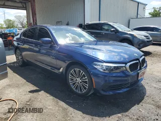 2020 BMW 5 Series 530i with VIN WBAJR3C00LWW76874, listed as a Copart auction lot 50903615 with 24,743 mi miles and Non Repairable. Bid and sale history available at DreamBid. Image 4.