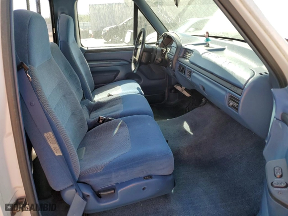 1996 Ford F-150 Special with VIN 1FTEF15N7TLB70065, listed as a Copart auction lot 63707784 with 102,636 mi miles and Salvage Title. Bid and sale history available at carsss.com. Image 10.