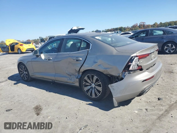 2019 Volvo S60 Inscription with VIN 7JRA22TL1KG017496, listed as a Copart auction lot 76607714 with 52,180 mi miles and Salvage Title. Bid and sale history available at carsss.com. Image 2.
