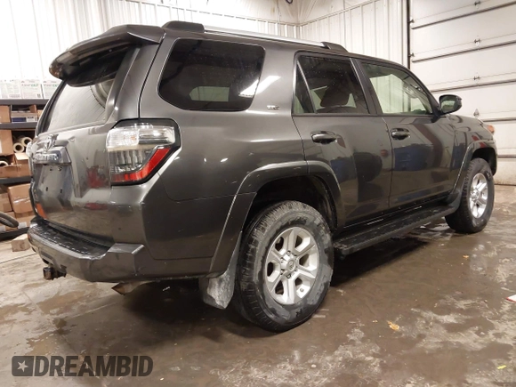 2019 Toyota 4Runner SR5 with VIN JTEBU5JR7K5672873, listed as a IAAI auction lot 41932510 with 122,894 mi miles and . Bid and sale history available at DreamBid. Image 4.