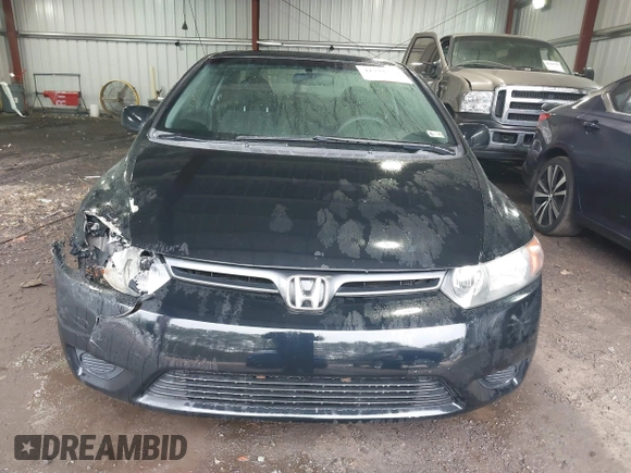 2007 Honda Civic Cpe EX with VIN 2HGFG11847H572891, listed as a IAAI auction lot 41791769 with 179,559 mi miles. Bid and sale history available at carsss.com. Image 12.
