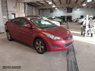 2012 Hyundai Elantra GLS with VIN KMHDH4AE2CU304144, listed as a IAAI auction lot 41215924 with 151,823 mi miles. Bid and sale history available at carsss.com. Image 1.