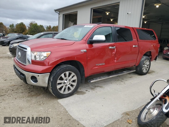 2013 Toyota Tundra Limited with VIN 5TFHY5F14DX281385, listed as a Copart auction lot 78442404 with 98,526 mi miles and Salvage title. Bid and sale history available at DreamBid. Image 1.