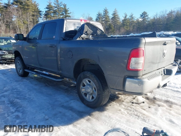 2022 Ram 2500 Big Horn with VIN 3C6UR5DJ8NG231908, listed as a IAAI auction lot 41626205 with 74,481 mi miles and . Bid and sale history available at DreamBid. Image 3.