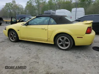 2001 Ford Mustang GT Deluxe with VIN 1FAFP45X31F114470, listed as a Copart auction lot 54060655 with 107,373 mi miles and Clean Title. Bid and sale history available at carsss.com. Image 2.