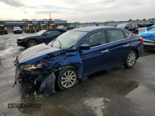 2019 Nissan Sentra SV z VIN 3N1AB7APXKY220048, wystawiony jako Copart lot #53391855 z przebiegiem 91 387 mil mil oraz Szkoda całkowita • Salvage title. Historia ofert i sprzedaży dostępna na DreamBid. Obrazek 1.