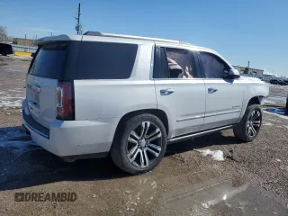 2018 GMC Yukon Denali with VIN 1GKS1CKJ9JR318066, listed as a Copart auction lot 89187255 with 0 mi miles and Clean Title. Bid and sale history available at carsss.com. Image 3.