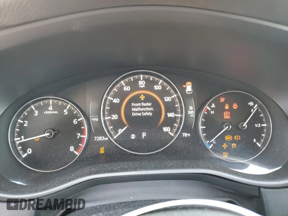 2024 Mazda CX-50 2.5 S Preferred Package with VIN 7MMVABBM3RN169816, listed as a Copart auction lot 48704205 with 7,283 mi miles and Salvage Title. Bid and sale history available at carsss.com. Image 9.
