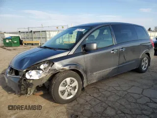 2009 Nissan Quest with VIN 5N1BV28U69N105537, listed as a Copart auction lot 47703345 with 151,306 mi miles and Salvage Title. Bid and sale history available at carsss.com. Image 1.