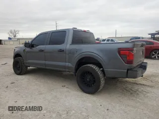 2024 Ford F-150 STX with VIN 1FTEW2K5XRKE95995, listed as a Copart auction lot 48203275 with 3,132 mi miles and Salvage Title. Bid and sale history available at carsss.com. Image 2.
