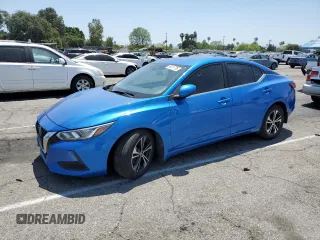 2020 Nissan Sentra SV z VIN 3N1AB8CV6LY208286, wystawiony jako Copart lot #58411735 z przebiegiem 36 808 mil mil oraz Szkoda całkowita • Salvage title. Historia ofert i sprzedaży dostępna na DreamBid. Obrazek 1.