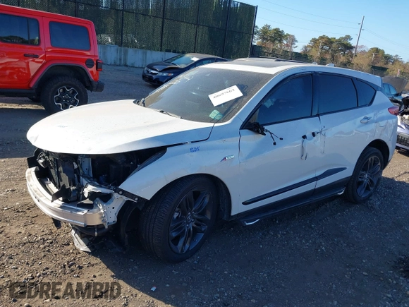 2021 Acura RDX w/A-Spec Package with VIN 5J8TC2H69ML043928, listed as a IAAI auction lot 40697662 with 18,794 mi miles and . Bid and sale history available at DreamBid. Image 16.