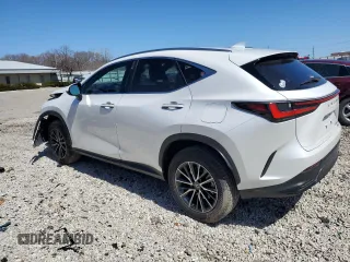 2023 Lexus NX with VIN JTJAGCEZ6P5004783, listed as a Copart auction lot 50162334 with 14,064 mi miles. Bid and sale history available at carsss.com. Image 2.