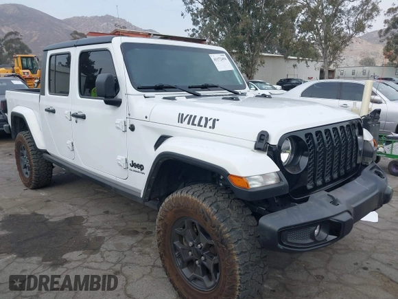 2021 Jeep Gladiator Willys с VIN 1C6HJTAG6ML619730, выставлен на аукционе IAAI как лот 41172494 с пробегом 40 360 миль миль и . История ставок и продаж доступна на DreamBid. Изображение 1.