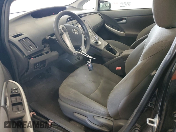 2011 Toyota Prius I with VIN JTDKN3DU6B0315784, listed as a Copart auction lot 48921145 with 191,257 mi miles and Salvage Title. Bid and sale history available at DreamBid. Image 7.