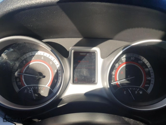2014 Dodge Journey SE with VIN 3C4PDCAB5ET197875, listed as a Copart auction lot 86816434 with 168,097 mi miles and Clean Title. Bid and sale history available at carsss.com. Image 9.