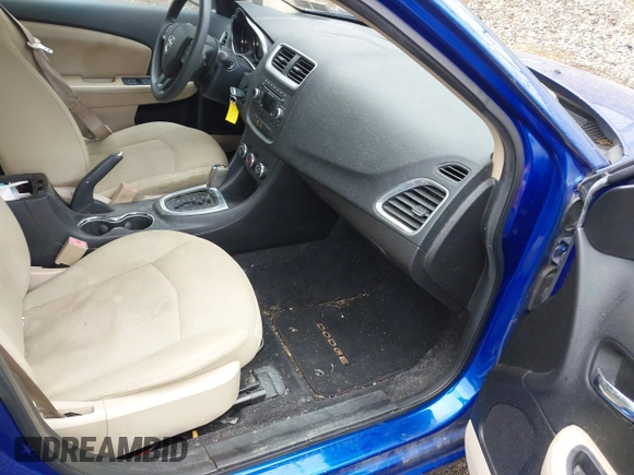 2013 Dodge Avenger SE with VIN 1C3CDZAB4DN628596, listed as a IAAI auction lot 41904599 with 56,791 mi miles and . Bid and sale history available at DreamBid. Image 5.