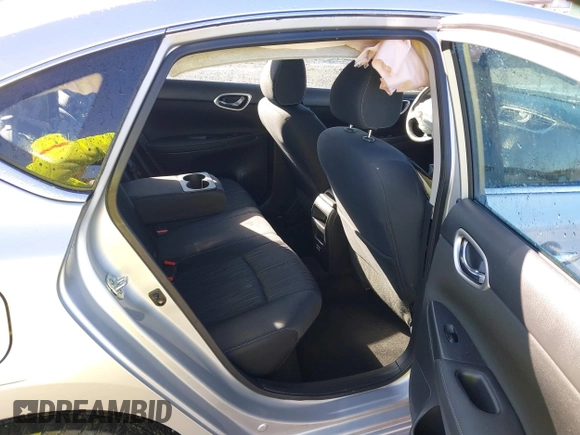 2018 Nissan Sentra S with VIN 3N1AB7AP7JY348567, listed as a IAAI auction lot 41834713 with 37,190 mi miles and . Bid and sale history available at DreamBid. Image 8.