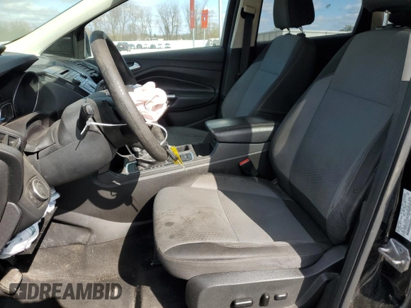 2017 Ford Escape SE with VIN 1FMCU9GDXHUC69976, listed as a Copart auction lot 53529355 with 127,074 mi miles and Salvage Title. Bid and sale history available at DreamBid. Image 7.