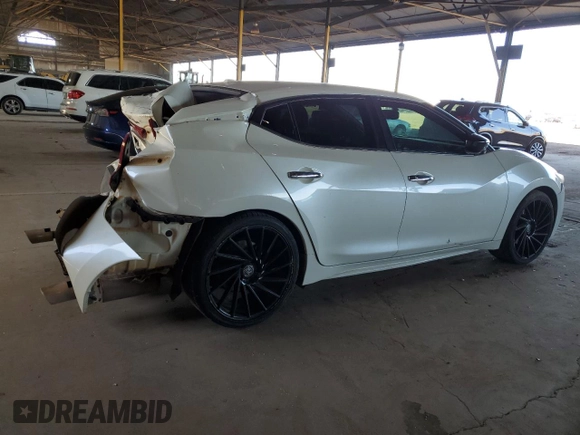 2017 Nissan Maxima SV with VIN 1N4AA6AP3HC374988, listed as a Copart auction lot 54440405 with 127,752 mi miles and Salvage Title. Bid and sale history available at carsss.com. Image 3.
