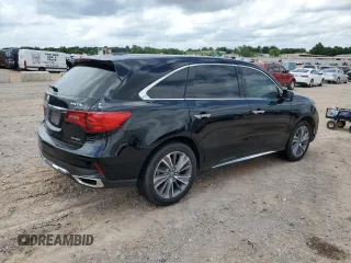 2017 Acura MDX Technology with VIN 5J8YD4H52HL004190, listed as a Copart auction lot 56677235 with 90,572 mi miles and Salvage title. Bid and sale history available at DreamBid. Image 3.